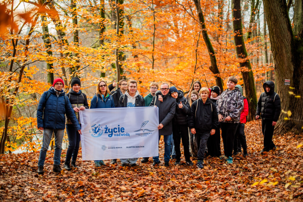 Spotkanie nad Łyną z uczniami SP14 w Olsztynie – program „Życie nad wodą” Spotkanie nad Łyną z uczniami SP14 w Olsztynie – program „Życie nad wodą”